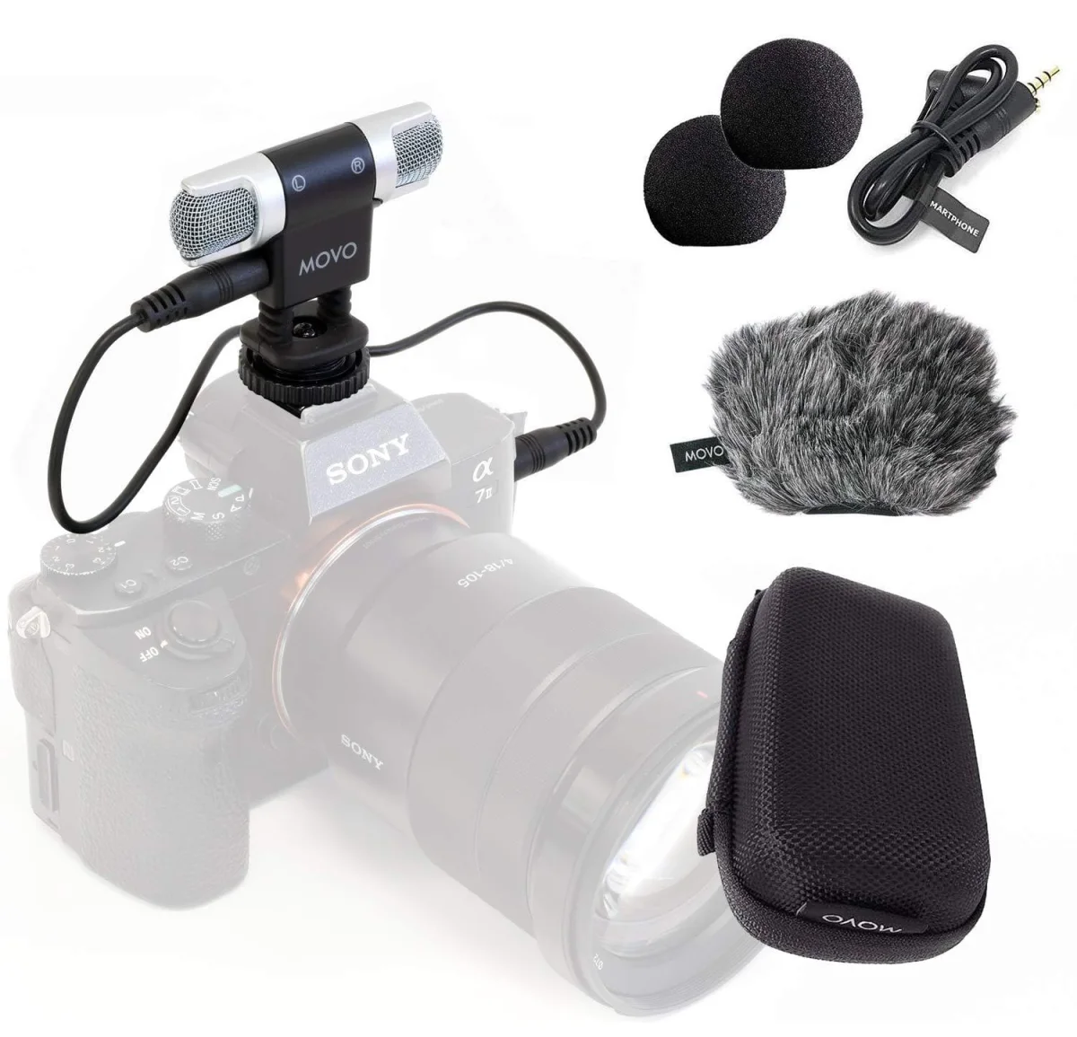 Compact Mobile Vlogging Microphones