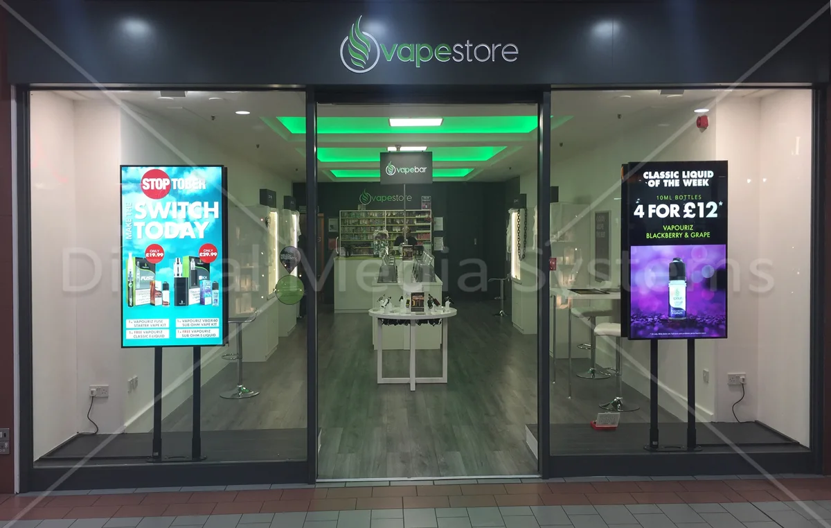 Enhanced Commercial Display Screens