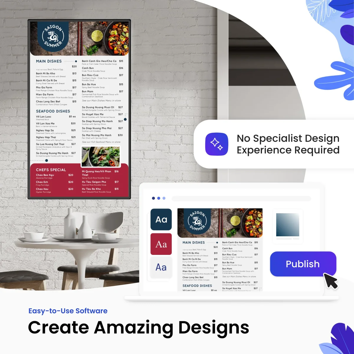 OEM Menu Board Displays