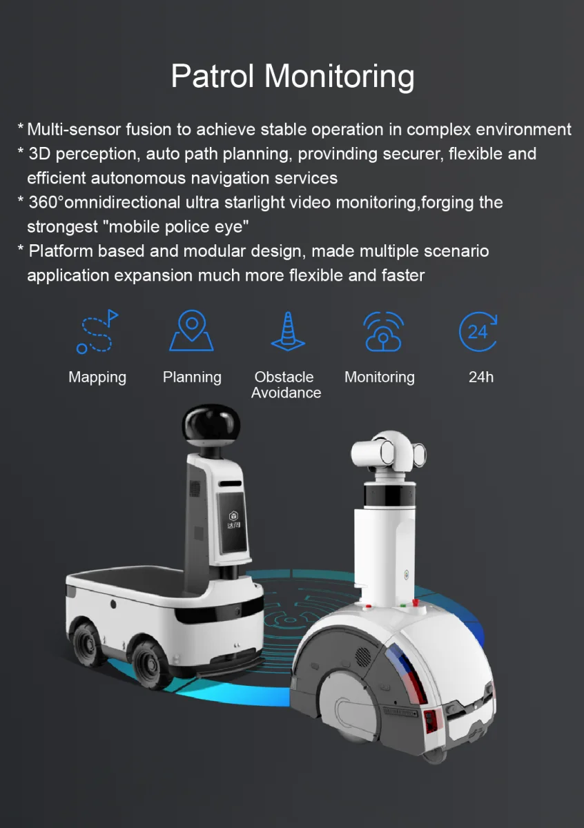Custom Delivery & Patrol Robots