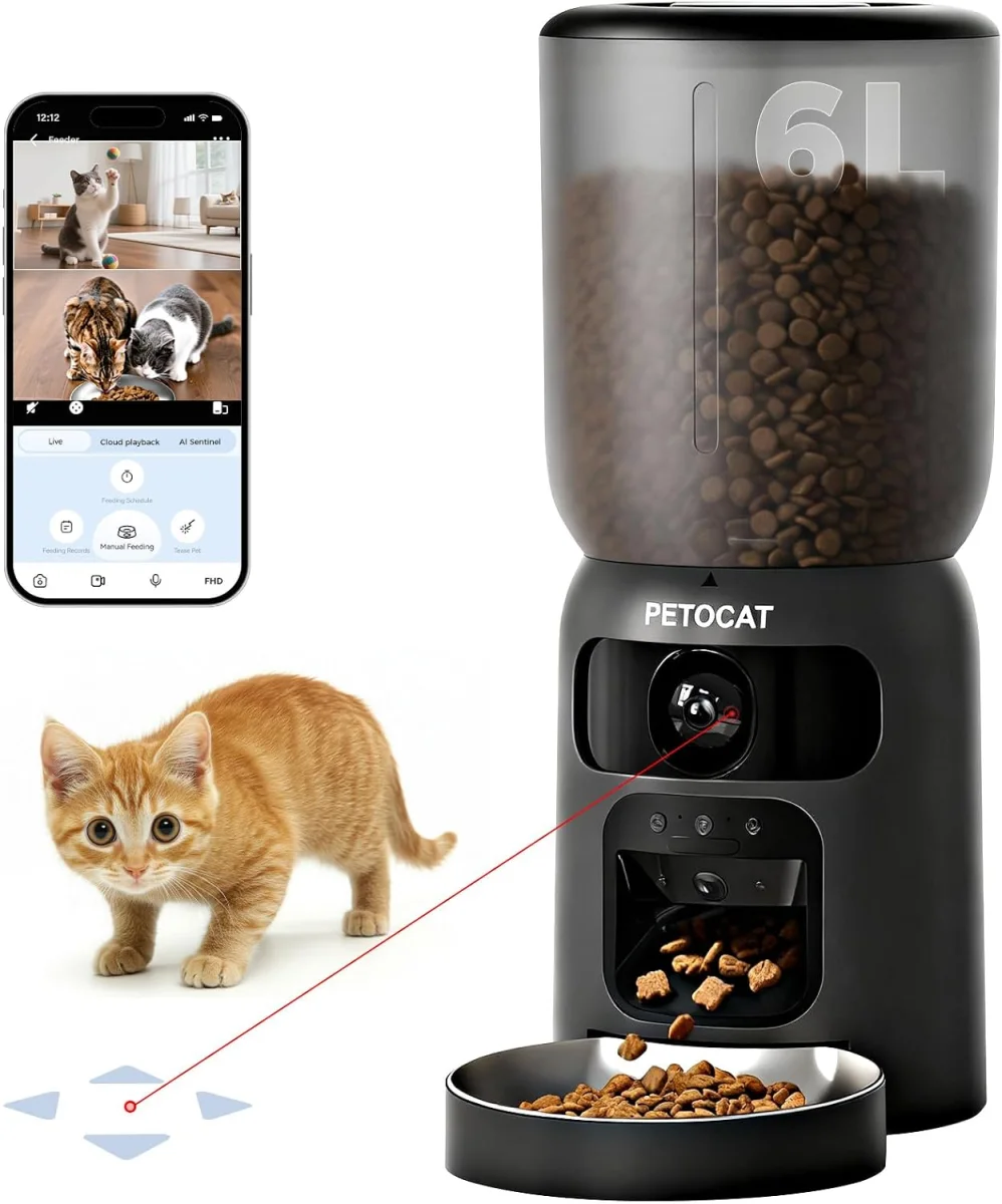 Automatic Pet Cameras & Interactive Devices