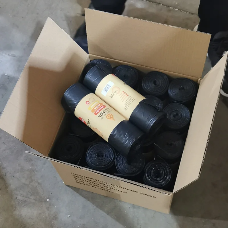 Private Label Heavy-Duty Garbage Bag Roll