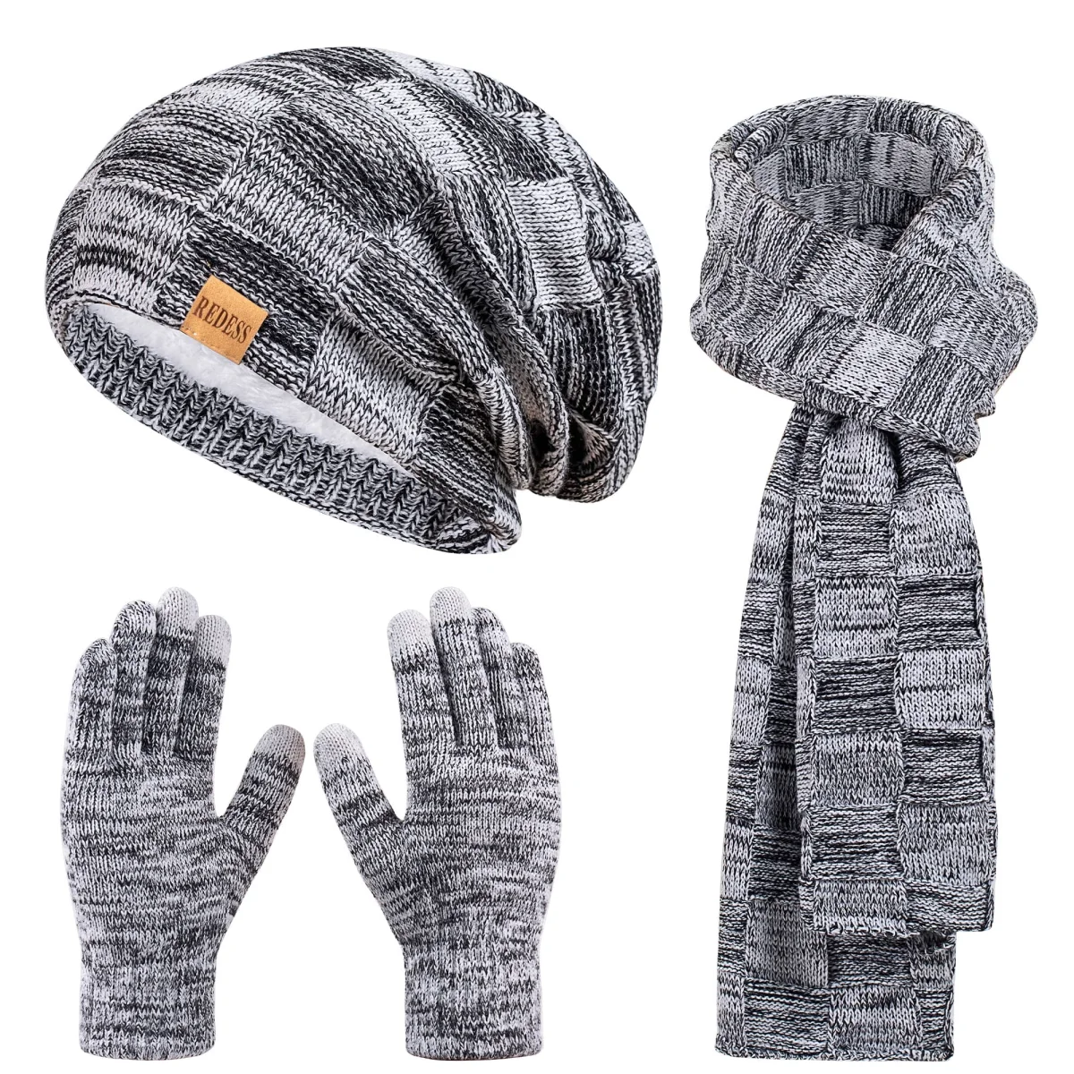 Wholesale Knit Beanie and Glove Set
