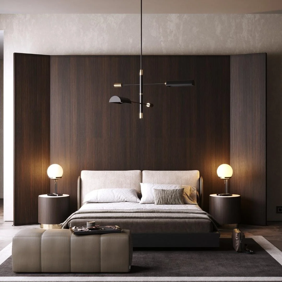 Customizable Upholstered Bed Base
