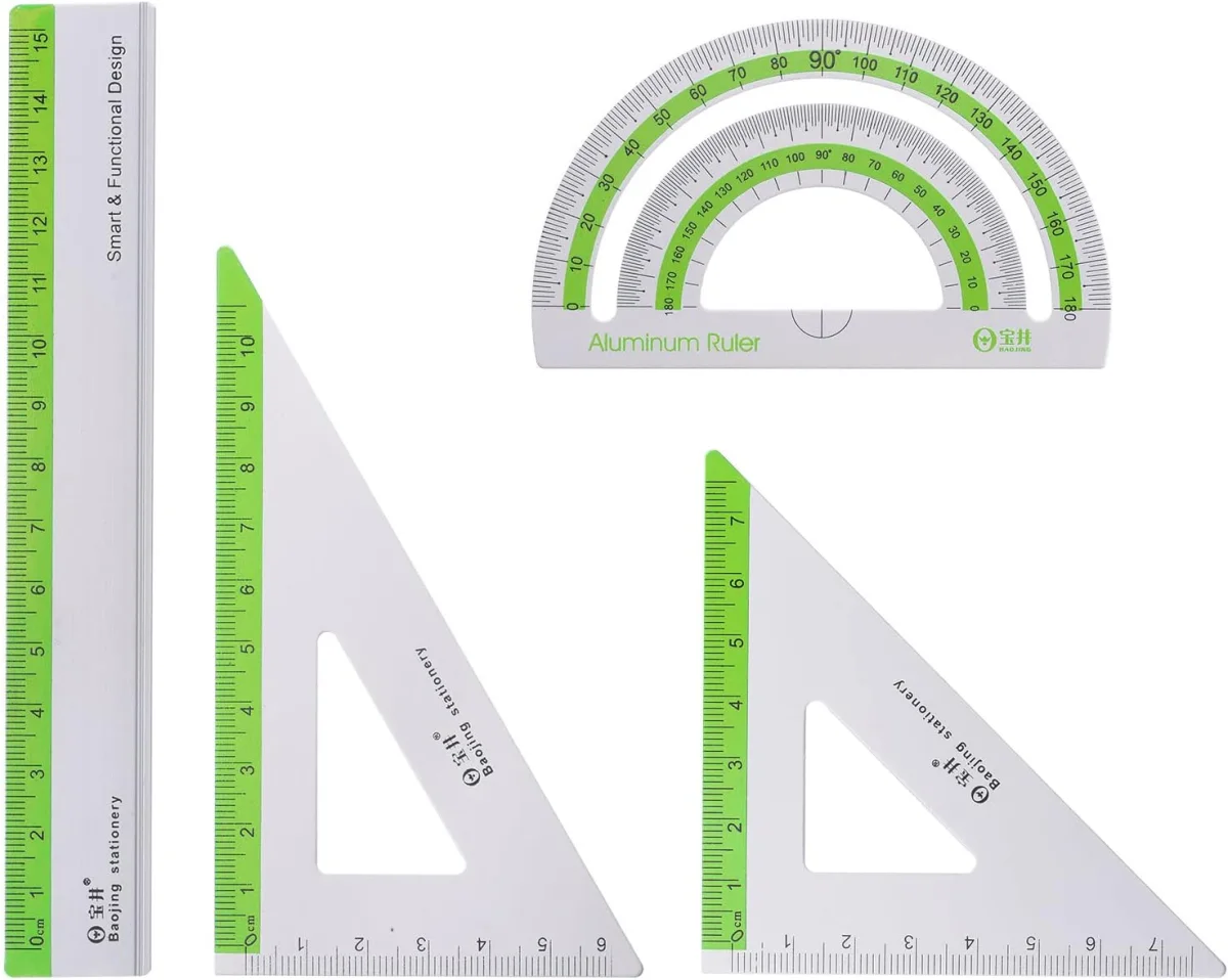 Bulk Supply Classroom Geometry Tool Set