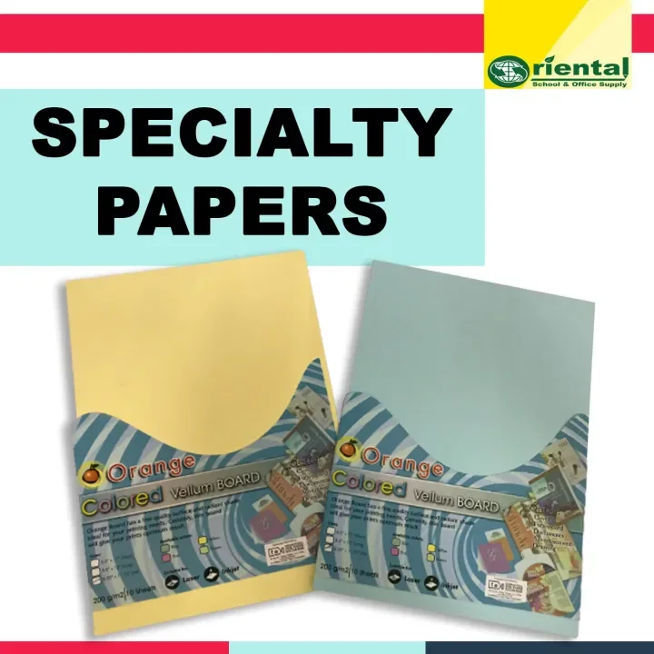 Private Label Colored Specialty Paper Set