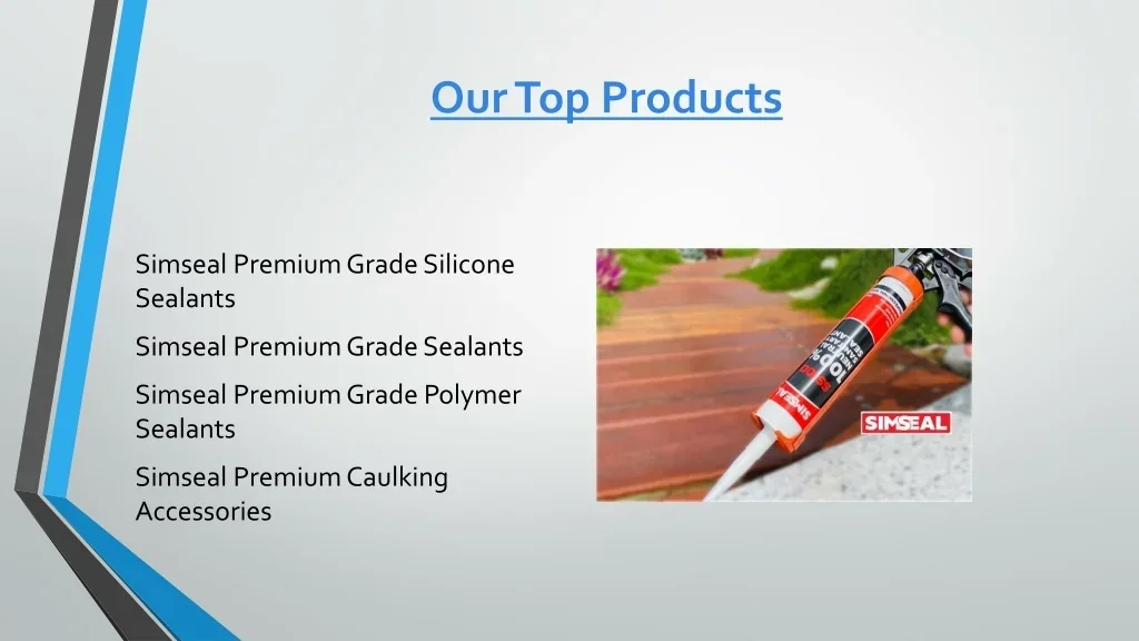 Export Grade Silicone Sealants