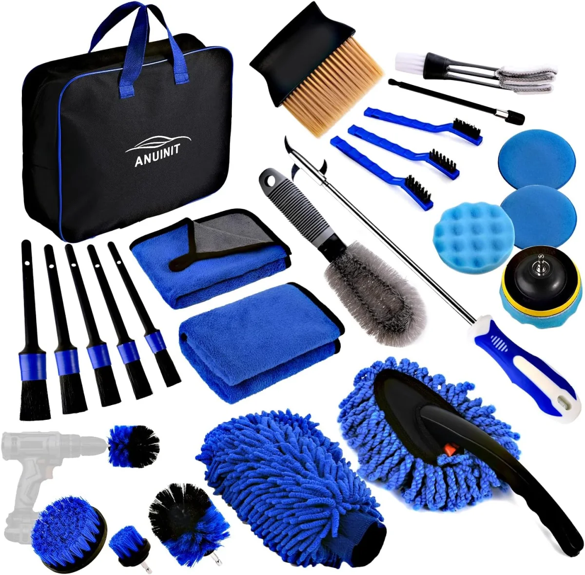 Smart Detailing Brush & Towel Sets