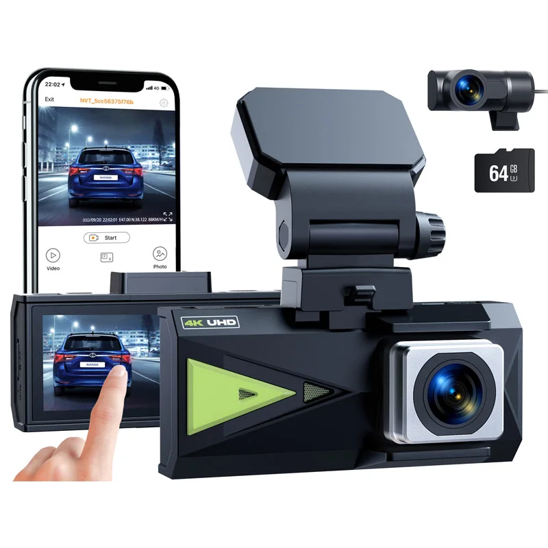 Rechargeable Front Dash Cameras