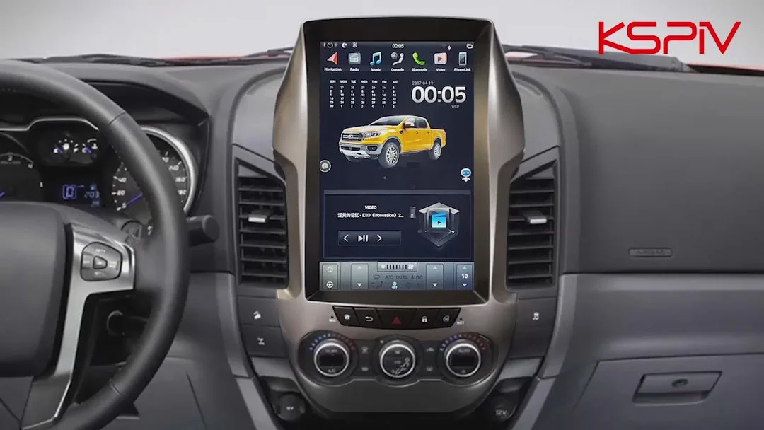 Vehicle-Specific In-Dash Multimedia Displays