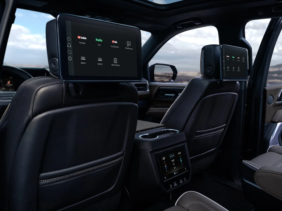 Commercial Rear Seat Displays