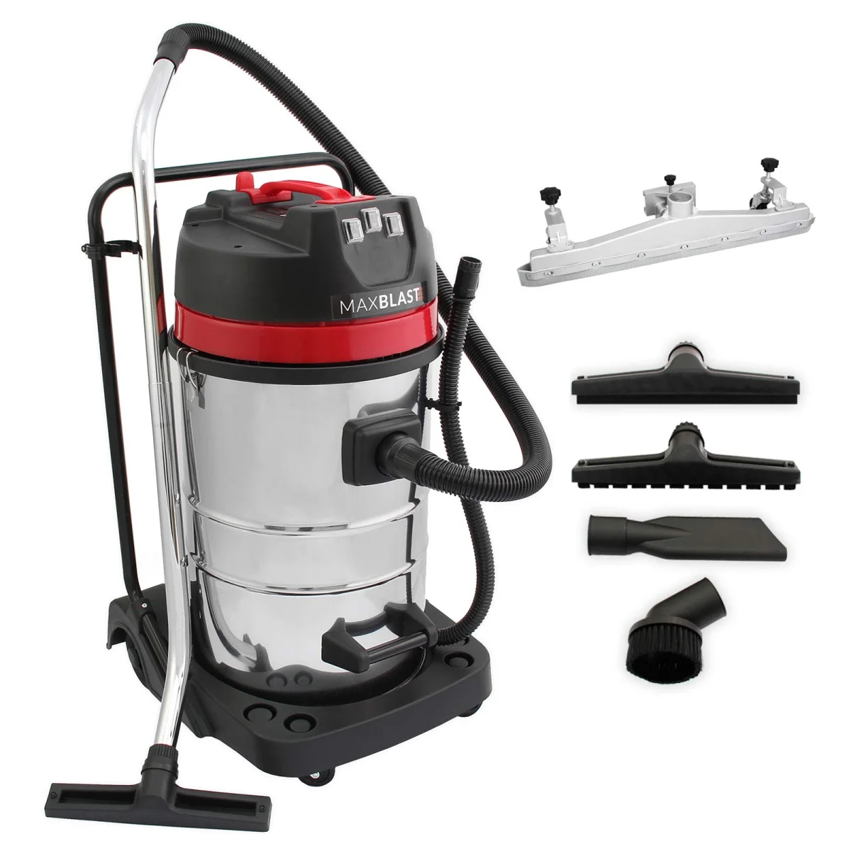 Stainless-Steel Industrial Vacuum Cleaners
