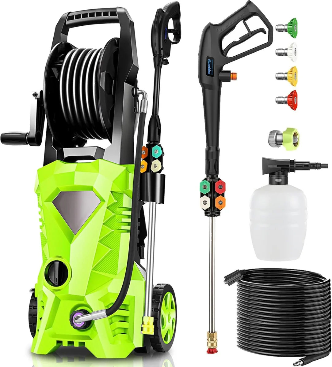 High-Capacity Pressure Washers