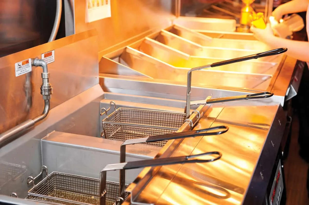 High-Capacity Commercial Fryers