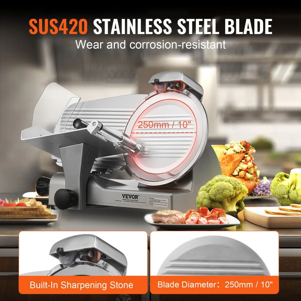 Stainless-Steel Meat Slicers