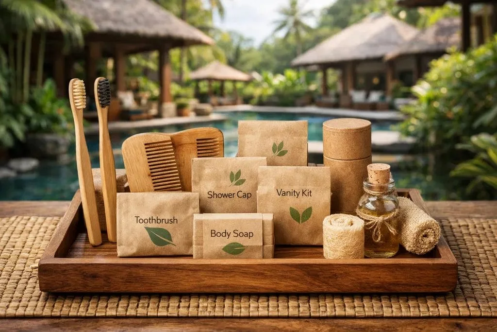 Export-Ready Hotel Guestroom Amenities