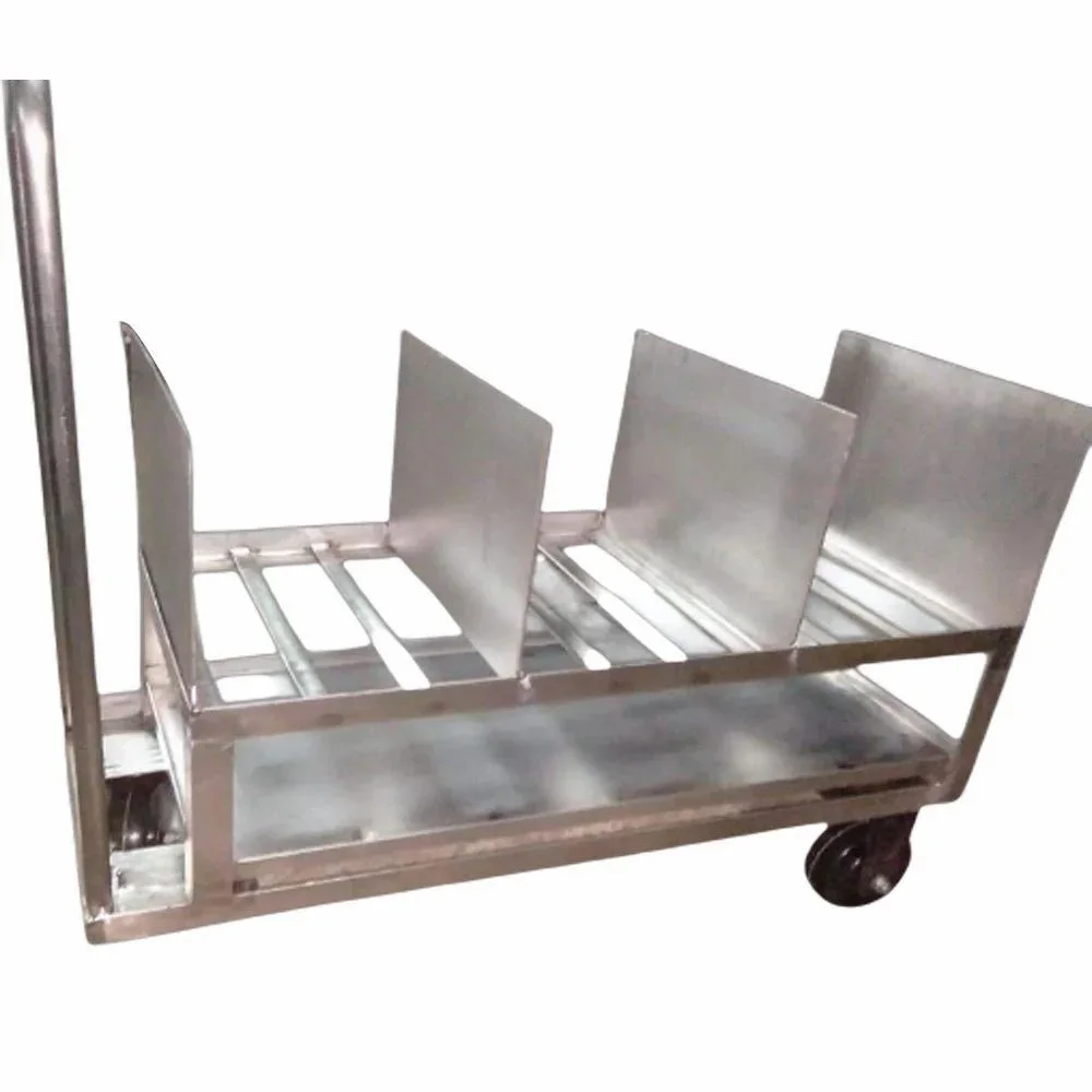 Stainless-Steel Material Handling Carts