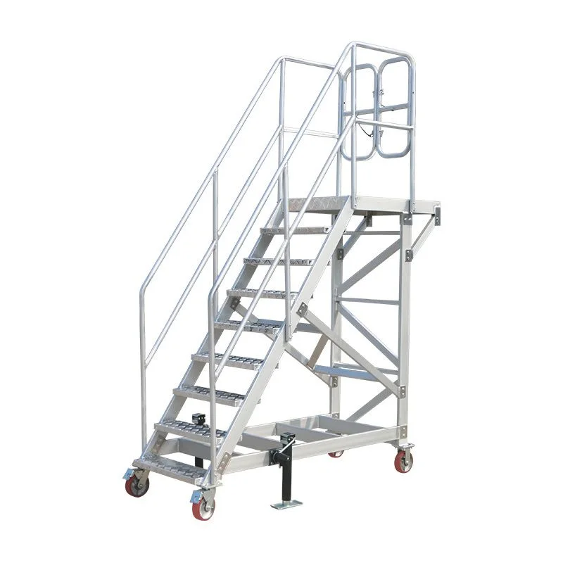 Stainless-Steel Warehouse Ladders
