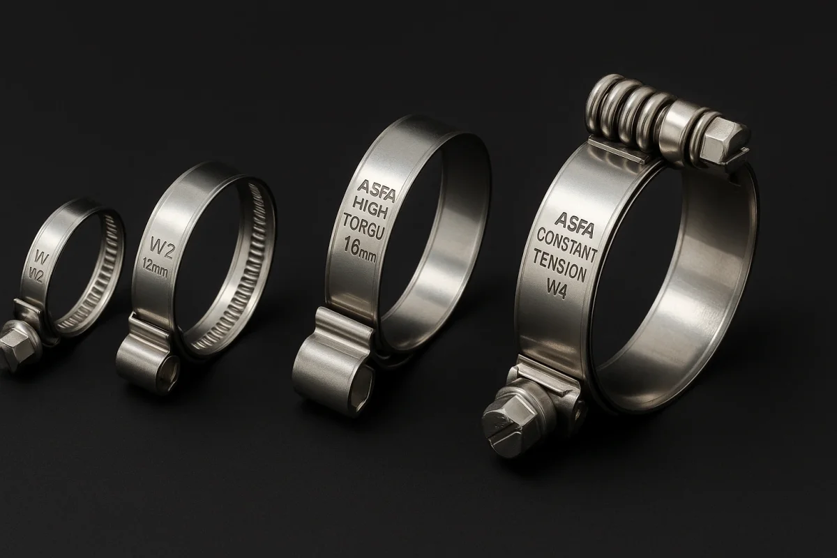 High-Performance Hose Couplings & Clamps