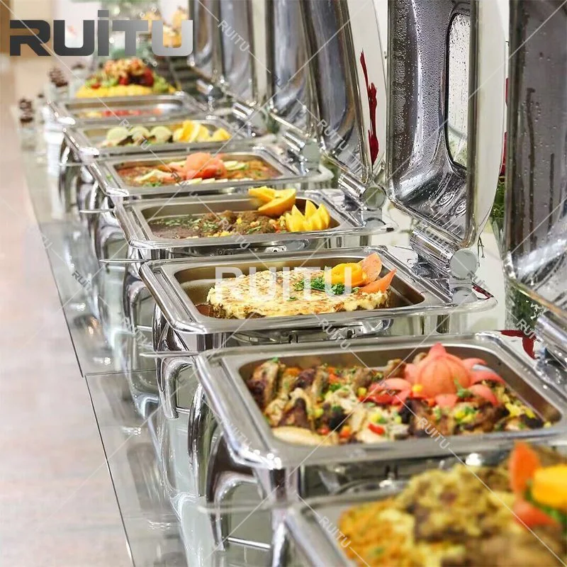 Export-Ready Buffet Serving Equipment