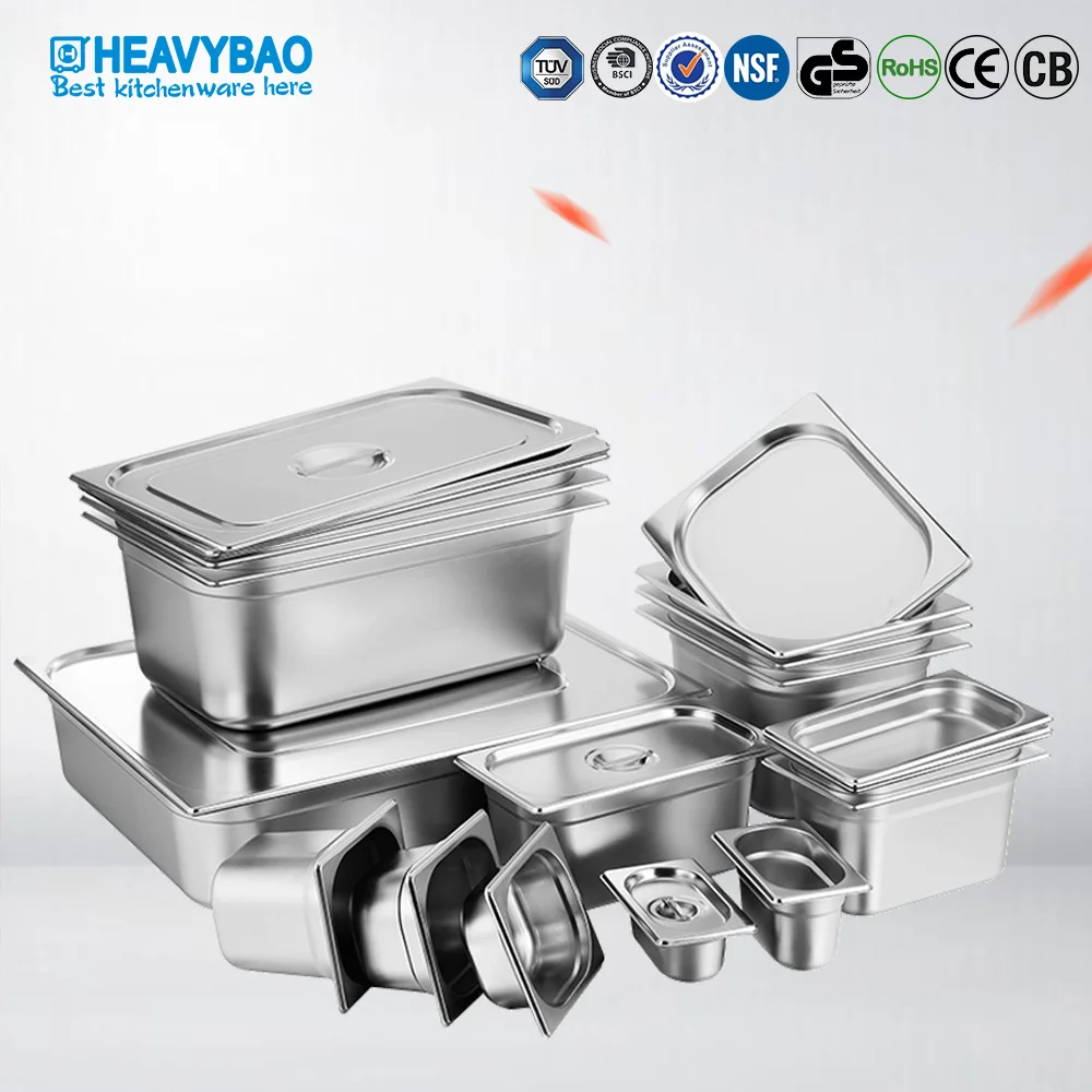 Multi-Purpose Stainless Steel GN Pans