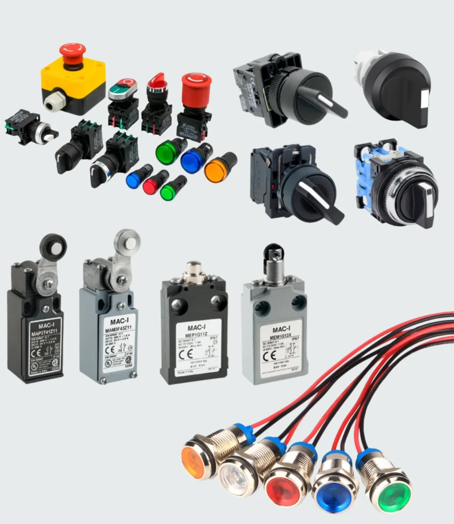 Switches, Relays & Electrical Control Components
