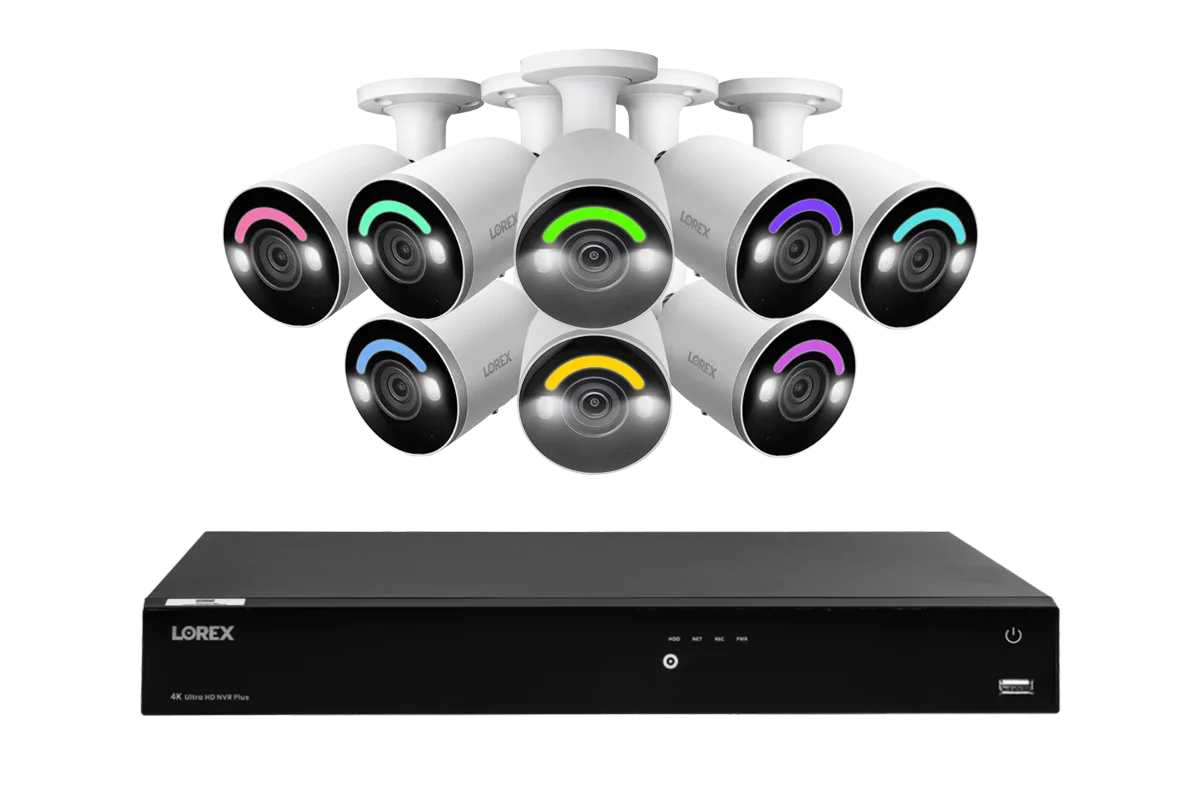 Integrated IP Security Cameras