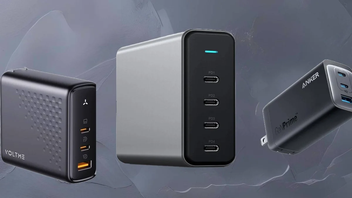 Compact High-Power Laptop Chargers