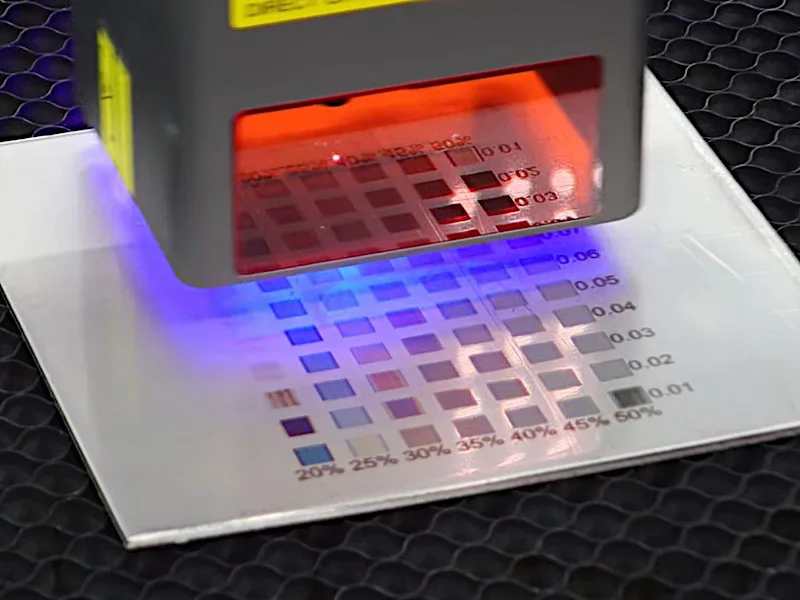 Stainless-Steel Desktop Laser Engravers