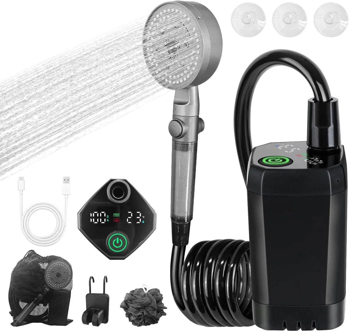 Lightweight Camping Shower Systems