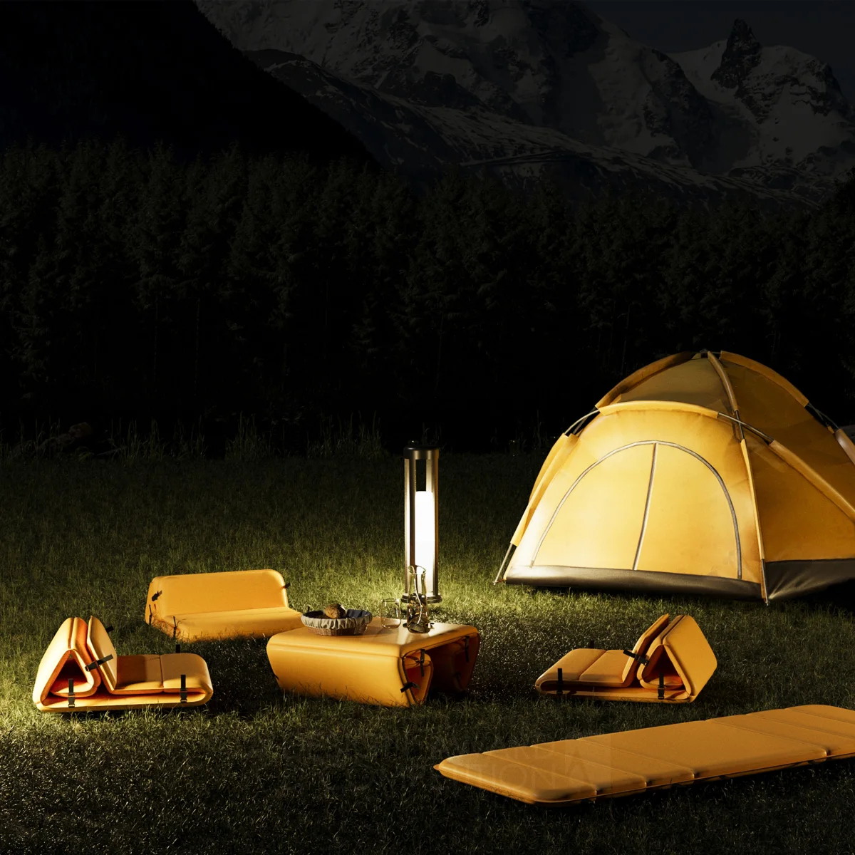 Weather-Resistant Inflatable Camping Furniture