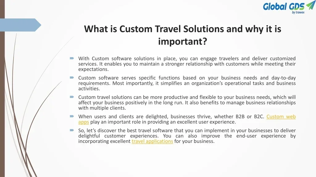 Custom Travel Power Solutions