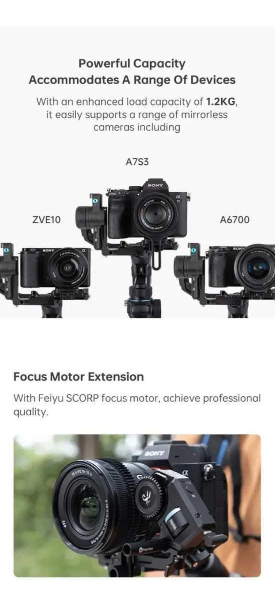 Integrated Handheld Stabilizers