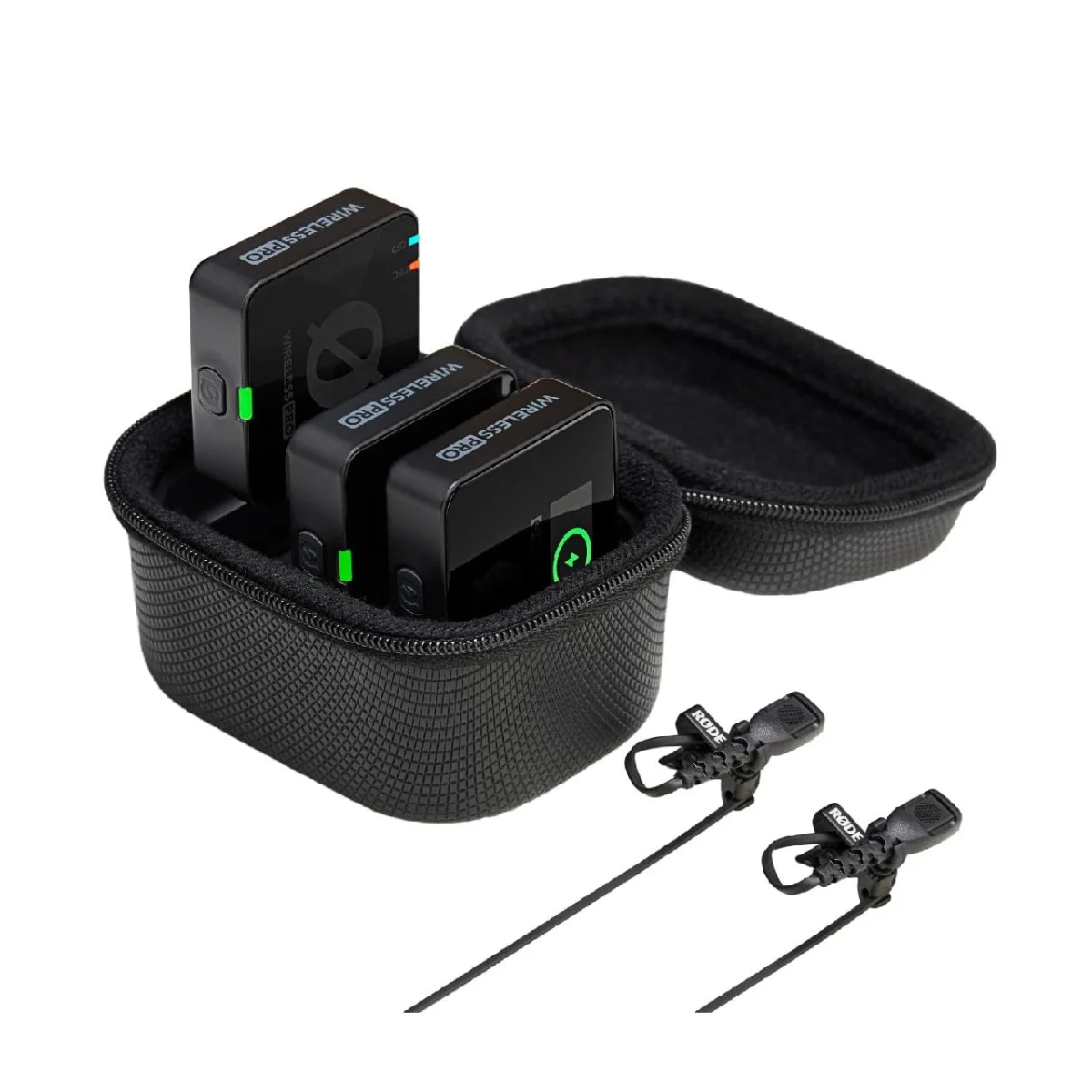 Compact Wireless Lavalier Microphones